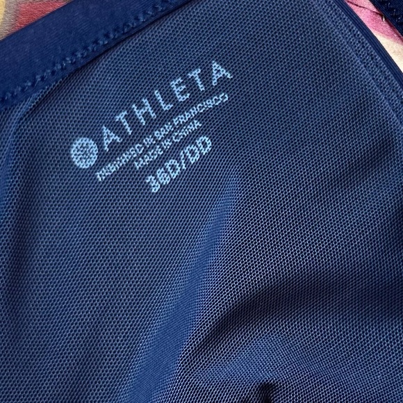 Athleta Twister Tankini Swim Top w Supportive Underwire & Neoprene Pads 36D 36DD - Picture 12 of 13